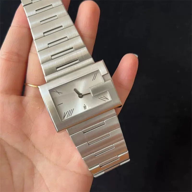 Vintage Ladies Watch Gold Silver Gold Face